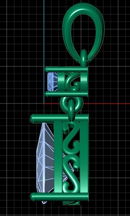 Pendant 55 3D print model_9