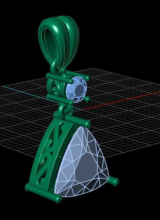 Pendant 55 3D print model_7