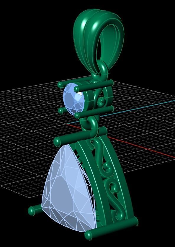 Pendant 55 3D print model_10