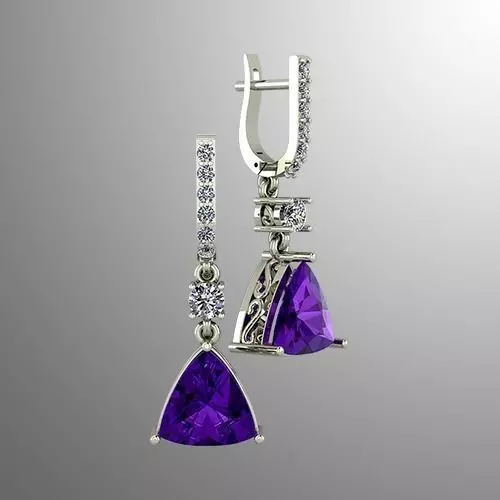 Earrings  55 3D print model_0