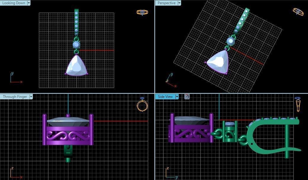 Earrings  55 3D print model_6