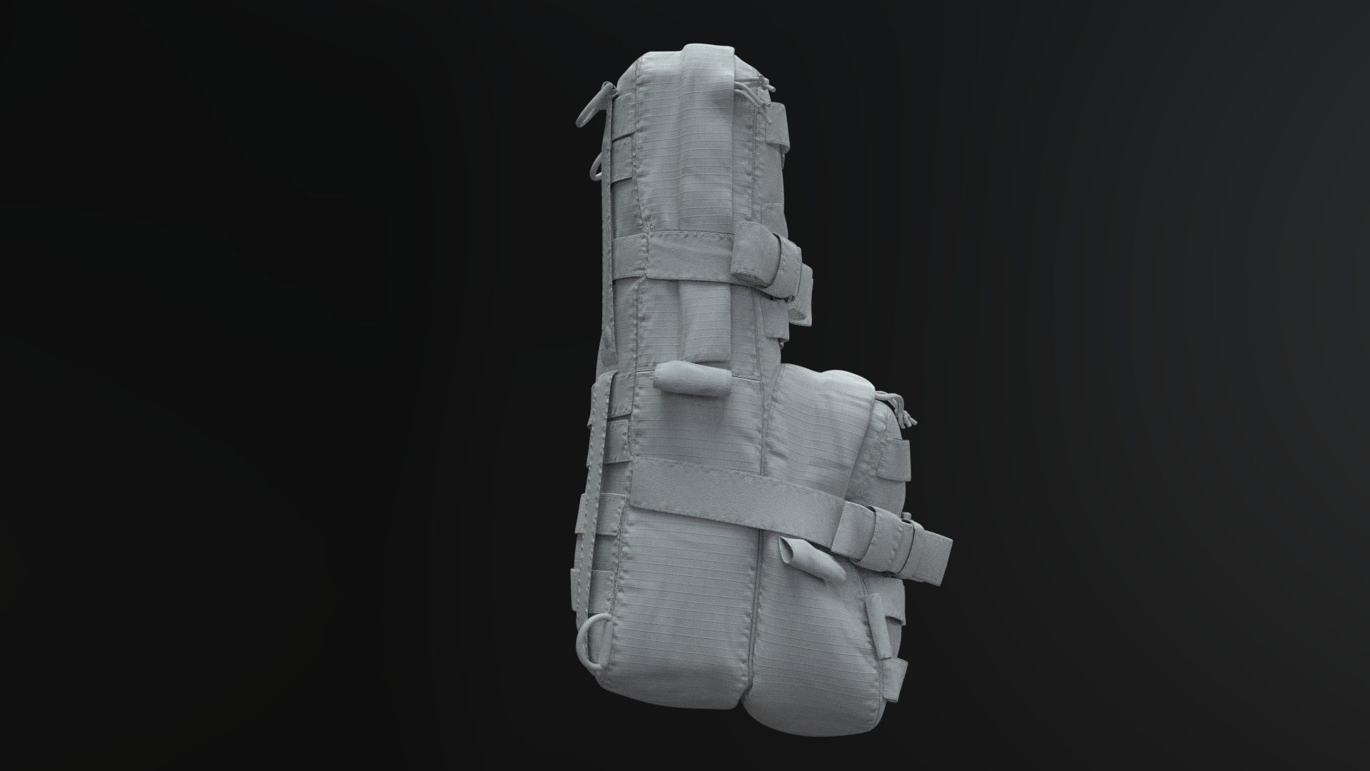 SOLDIER Backpack Tactical Cargo 3D model_67