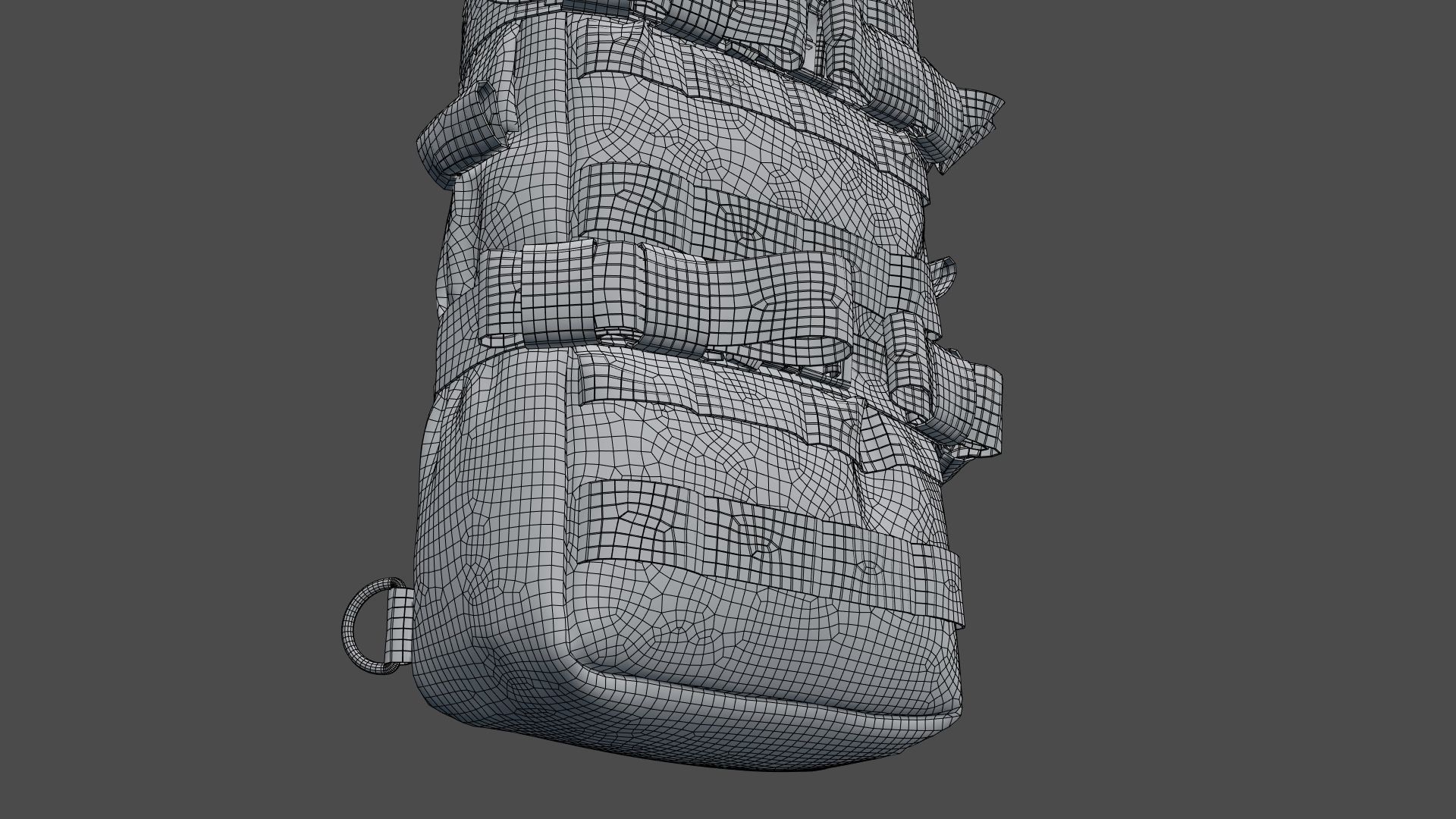 SOLDIER Backpack Tactical Cargo 3D model_83
