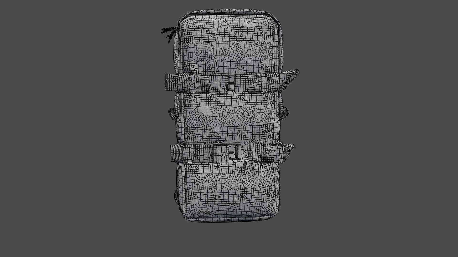 SOLDIER Backpack Tactical Cargo 3D model_84