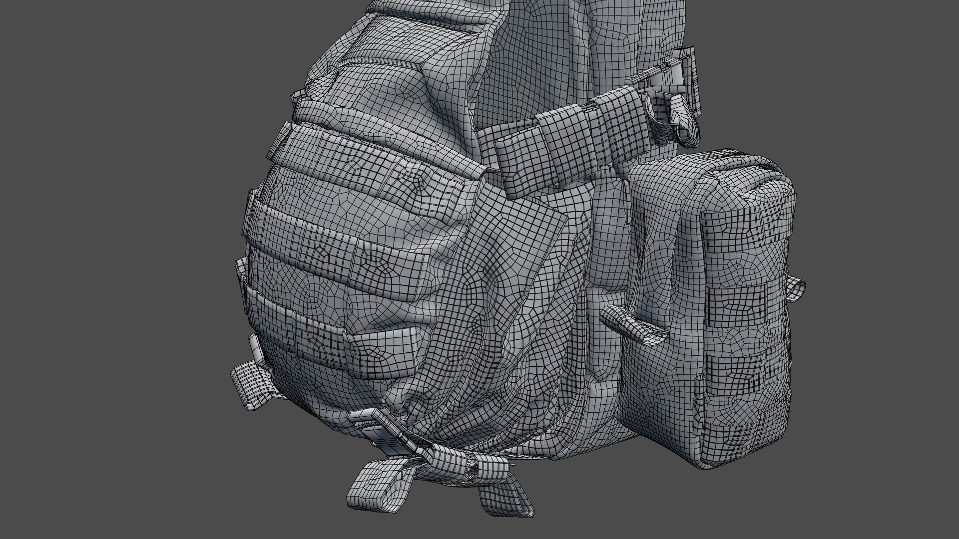 SOLDIER Backpack Tactical Cargo 3D model_109