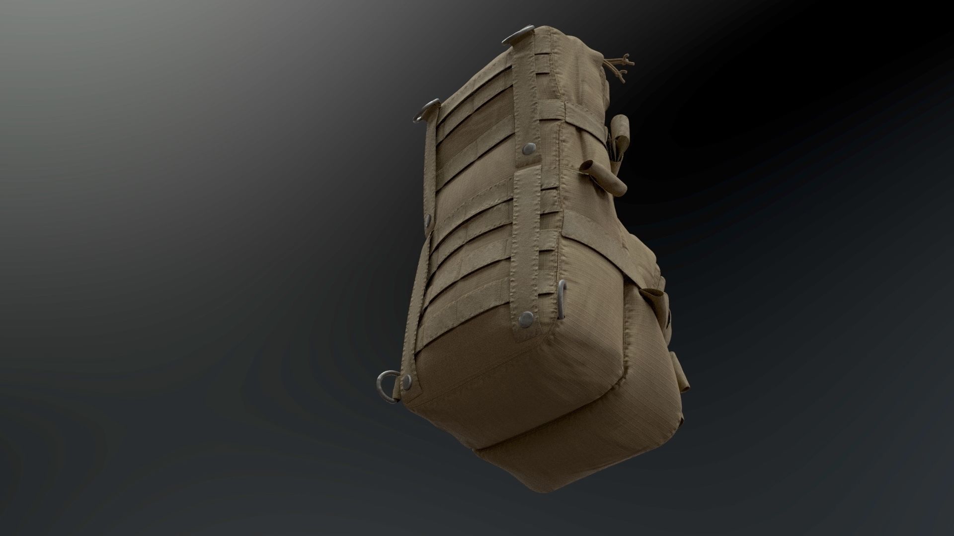 SOLDIER Backpack Tactical Cargo 3D model_25
