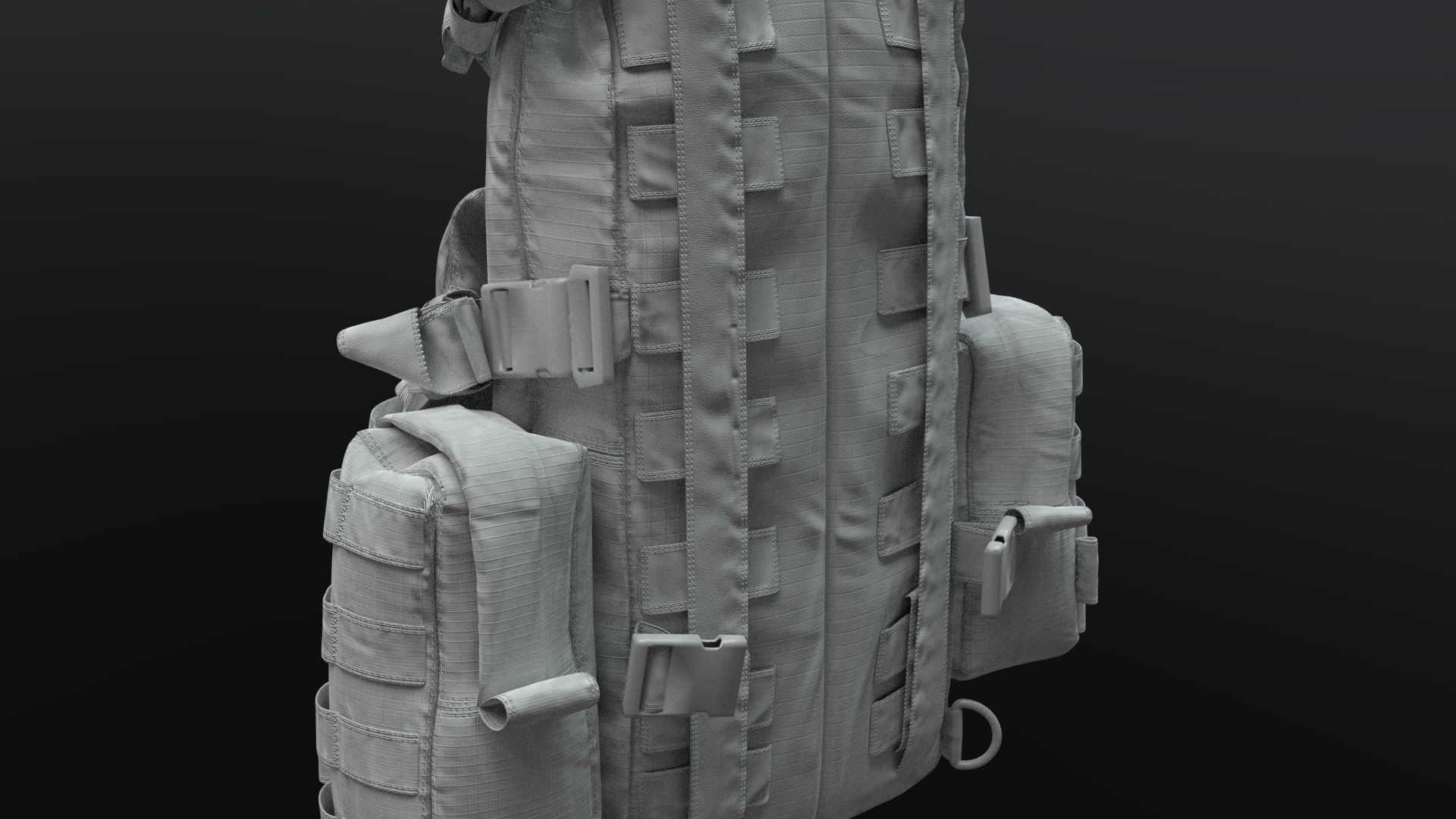 SOLDIER Backpack Tactical Cargo 3D model_72