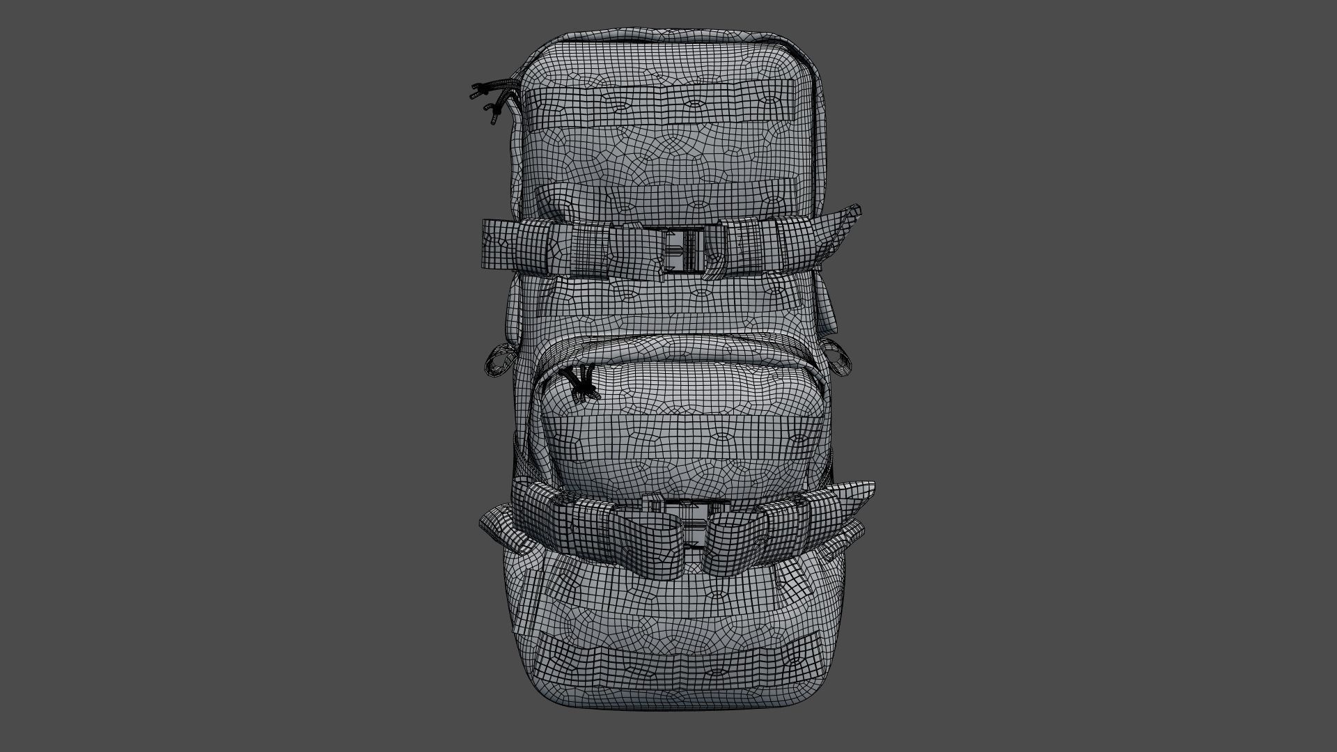 SOLDIER Backpack Tactical Cargo 3D model_102