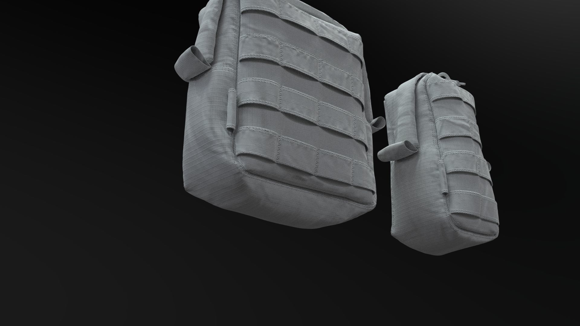 SOLDIER Backpack Tactical Cargo 3D model_56