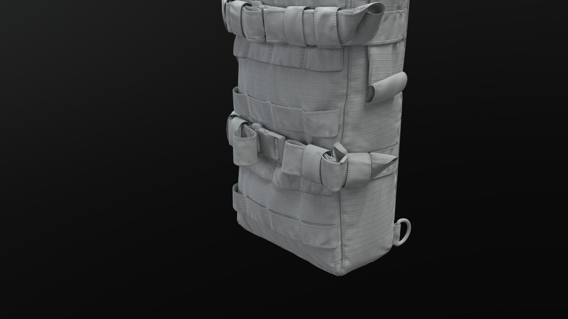 SOLDIER Backpack Tactical Cargo 3D model_46