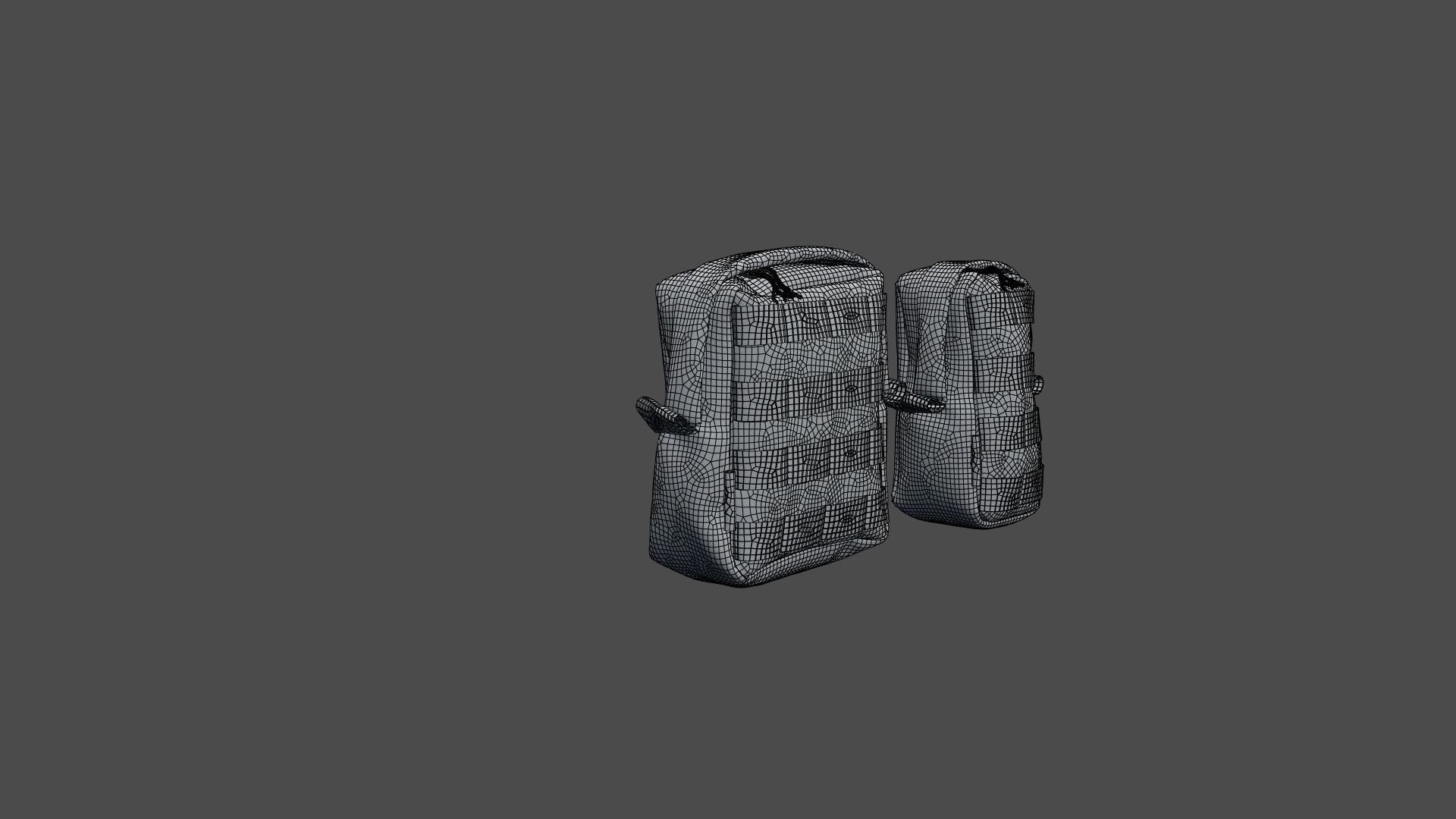 SOLDIER Backpack Tactical Cargo 3D model_86