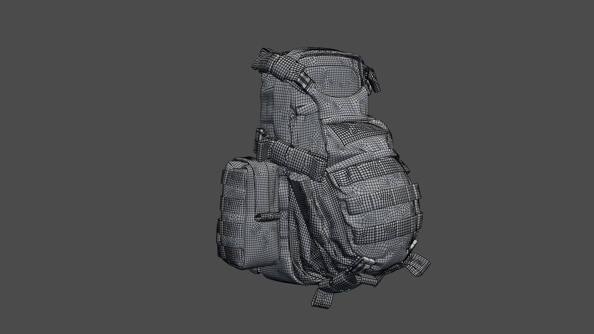 SOLDIER Backpack Tactical Cargo 3D model_104