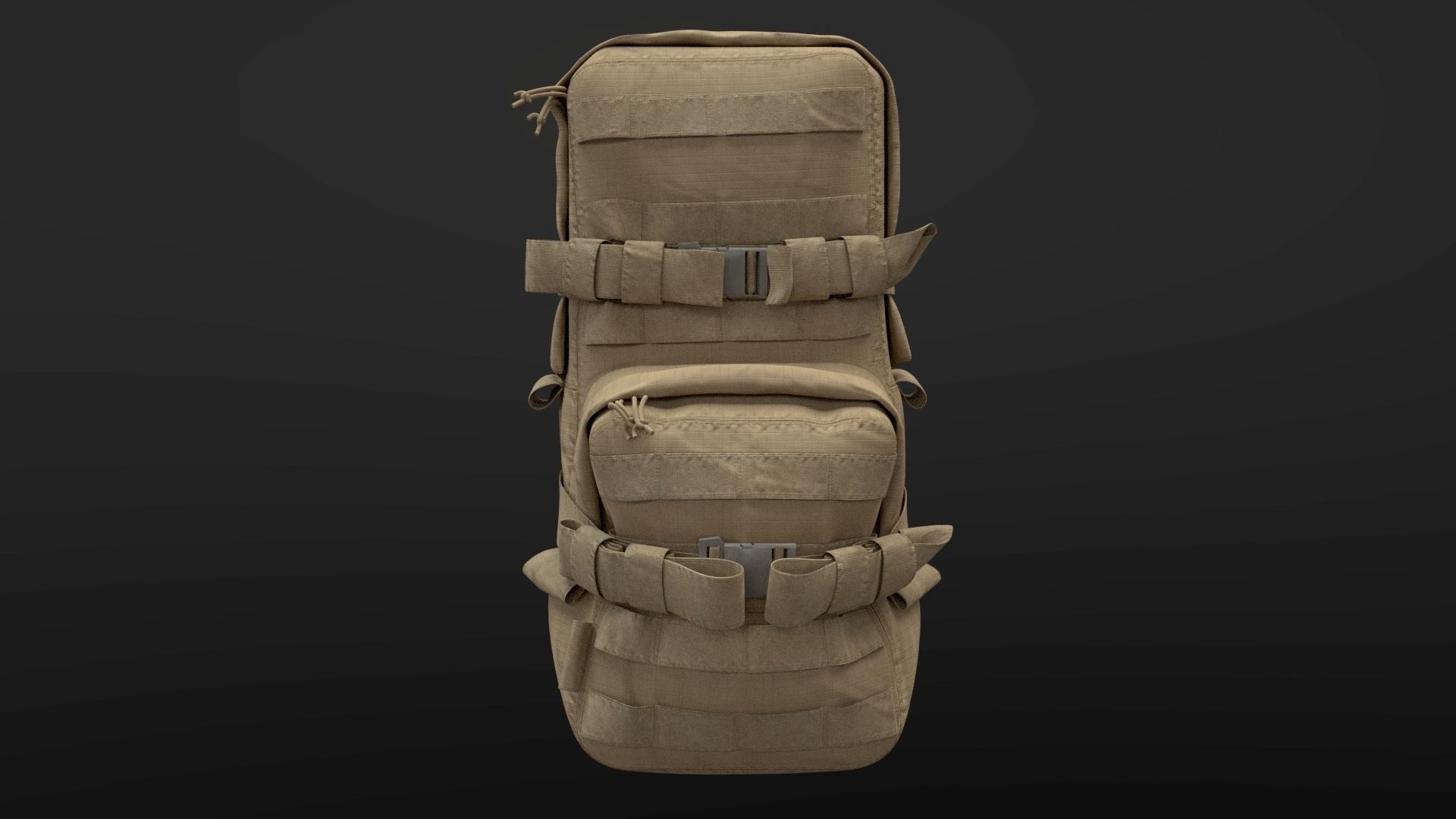 SOLDIER Backpack Tactical Cargo 3D model_30