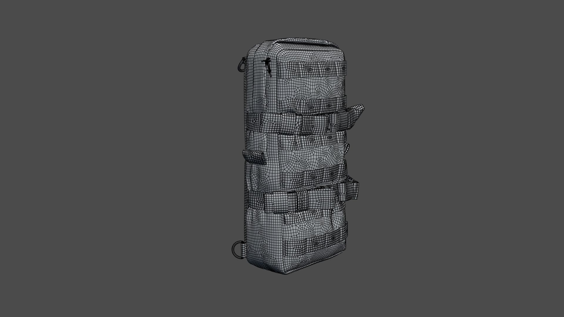 SOLDIER Backpack Tactical Cargo 3D model_77