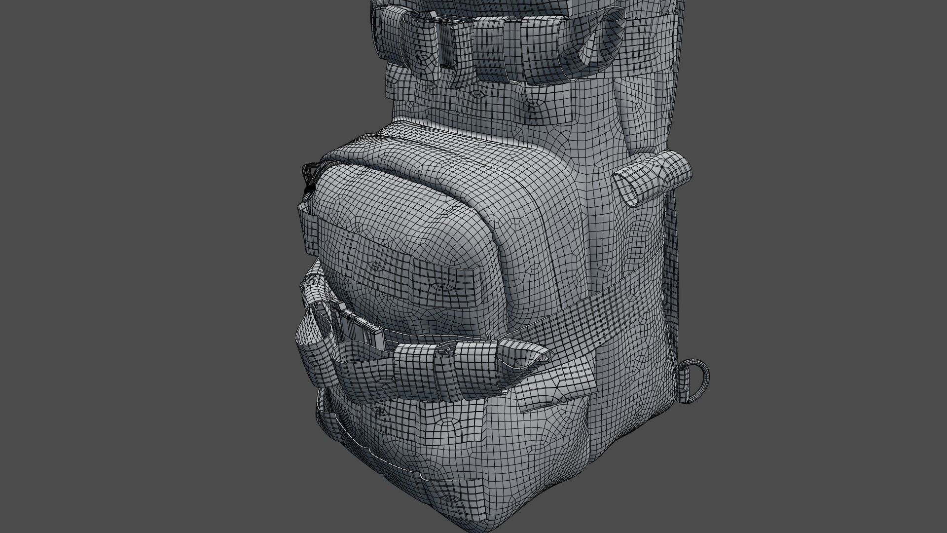 SOLDIER Backpack Tactical Cargo 3D model_100