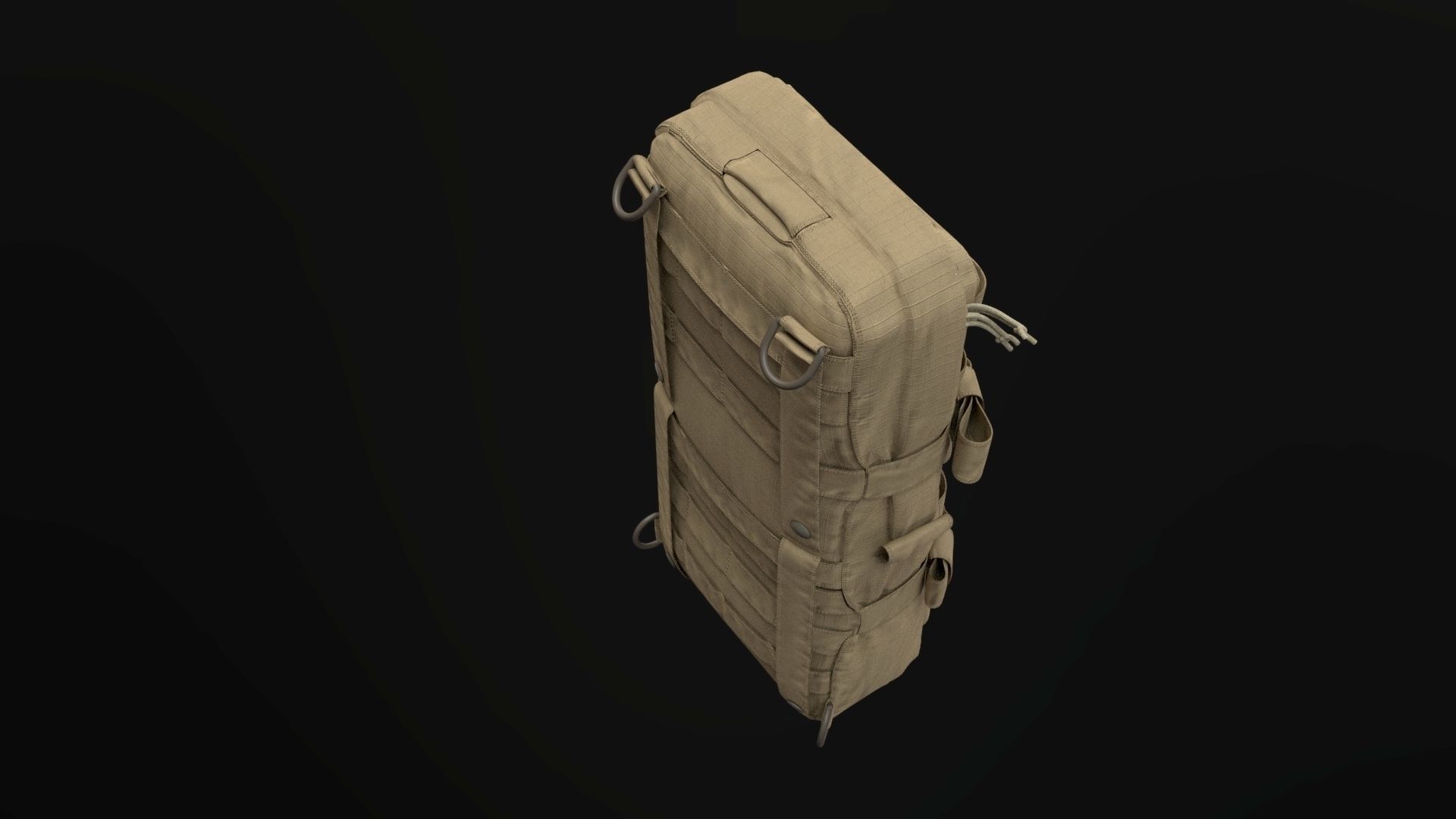 SOLDIER Backpack Tactical Cargo 3D model_8