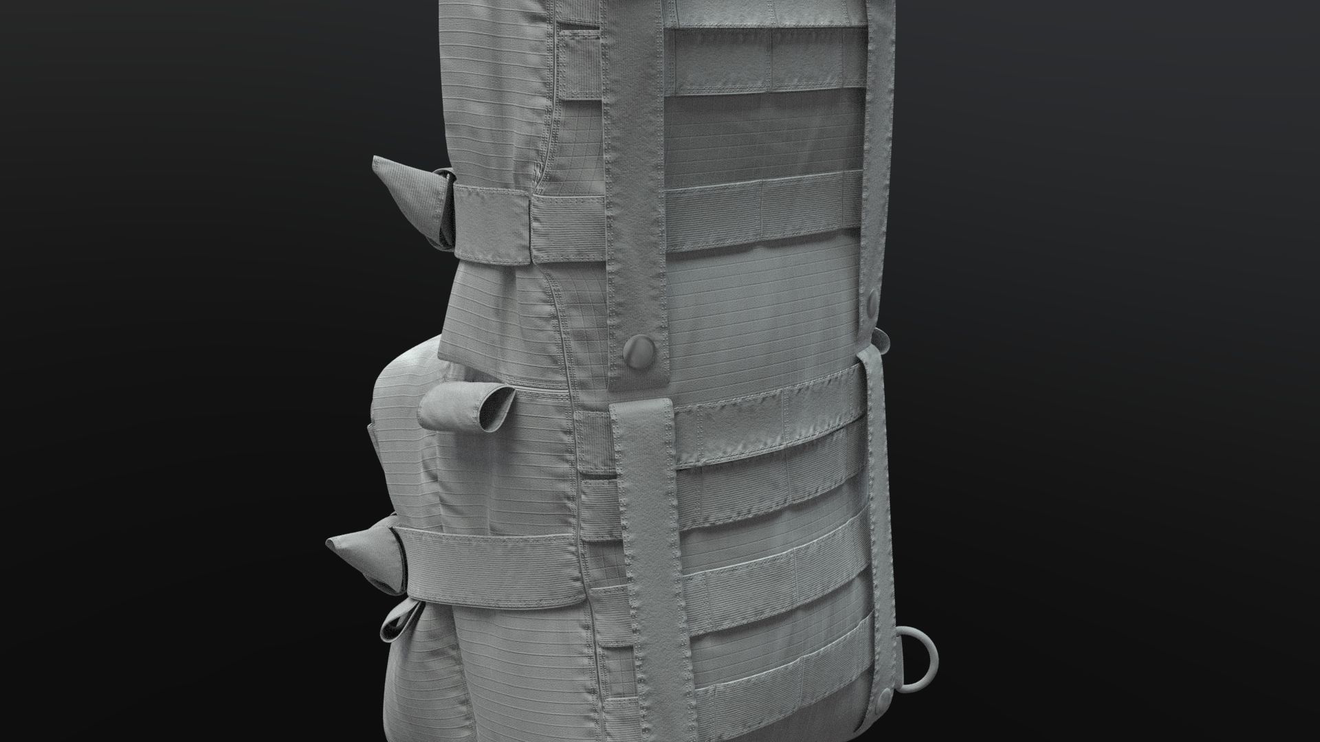 SOLDIER Backpack Tactical Cargo 3D model_63