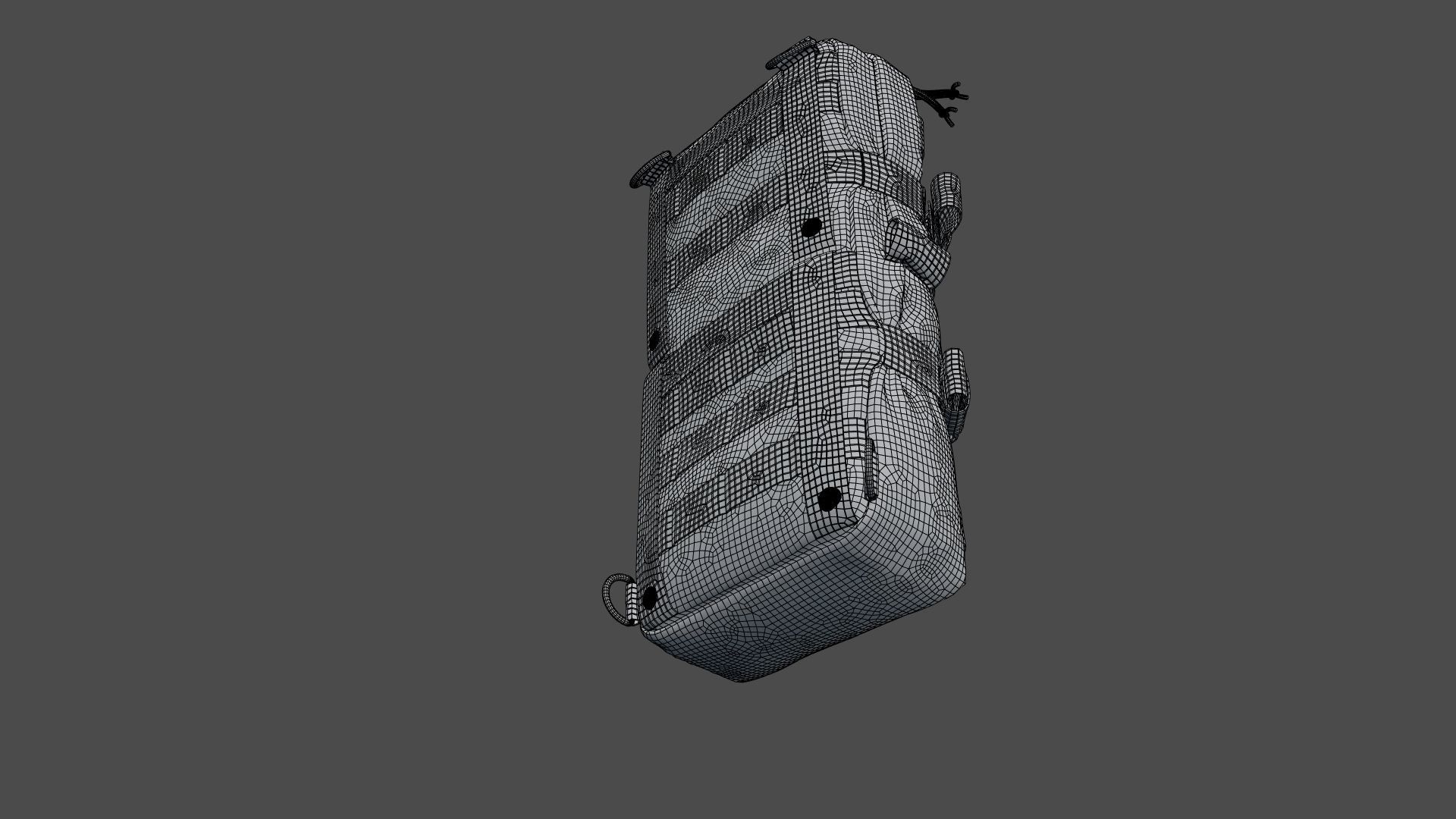 SOLDIER Backpack Tactical Cargo 3D model_79