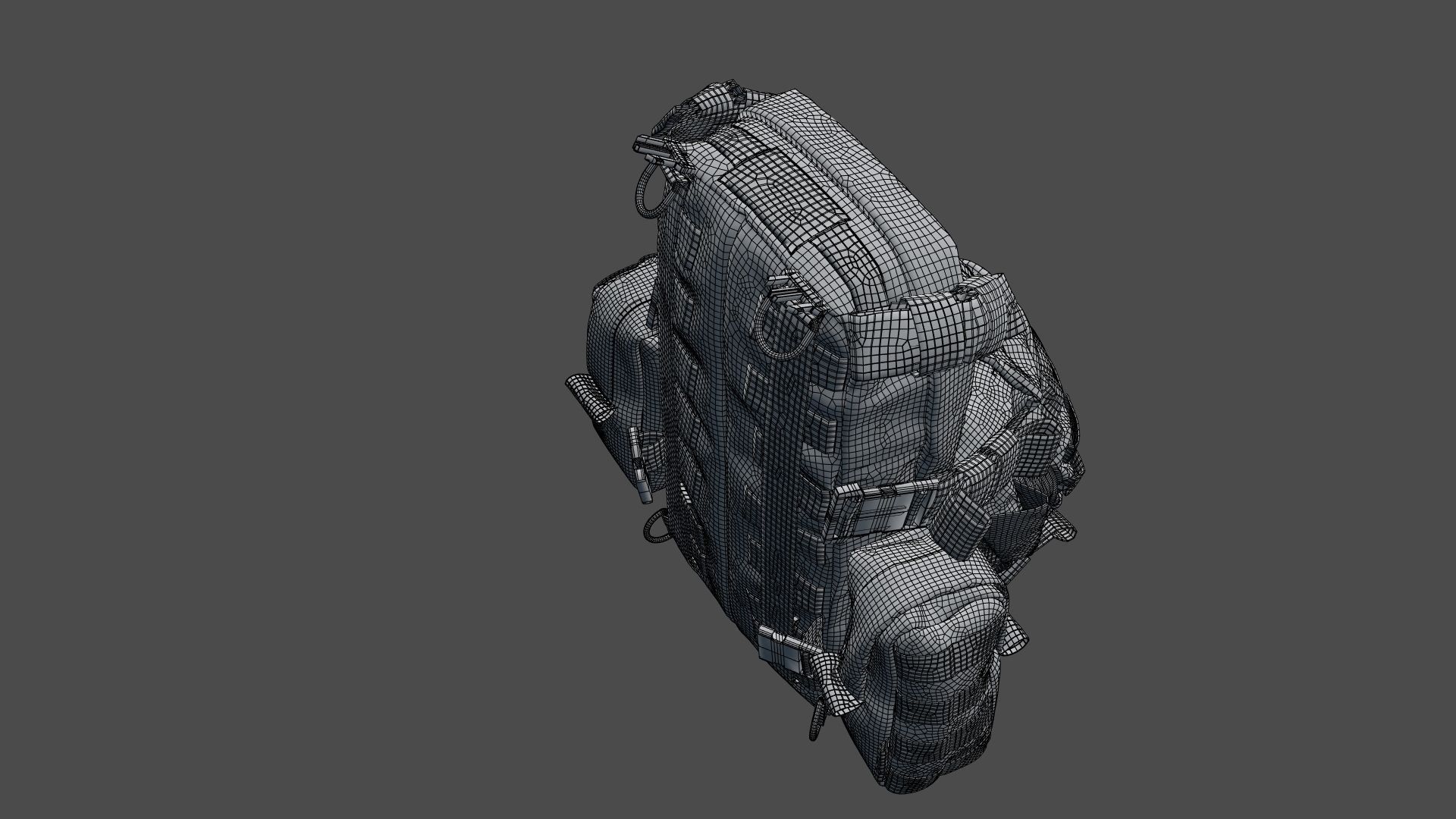 SOLDIER Backpack Tactical Cargo 3D model_107
