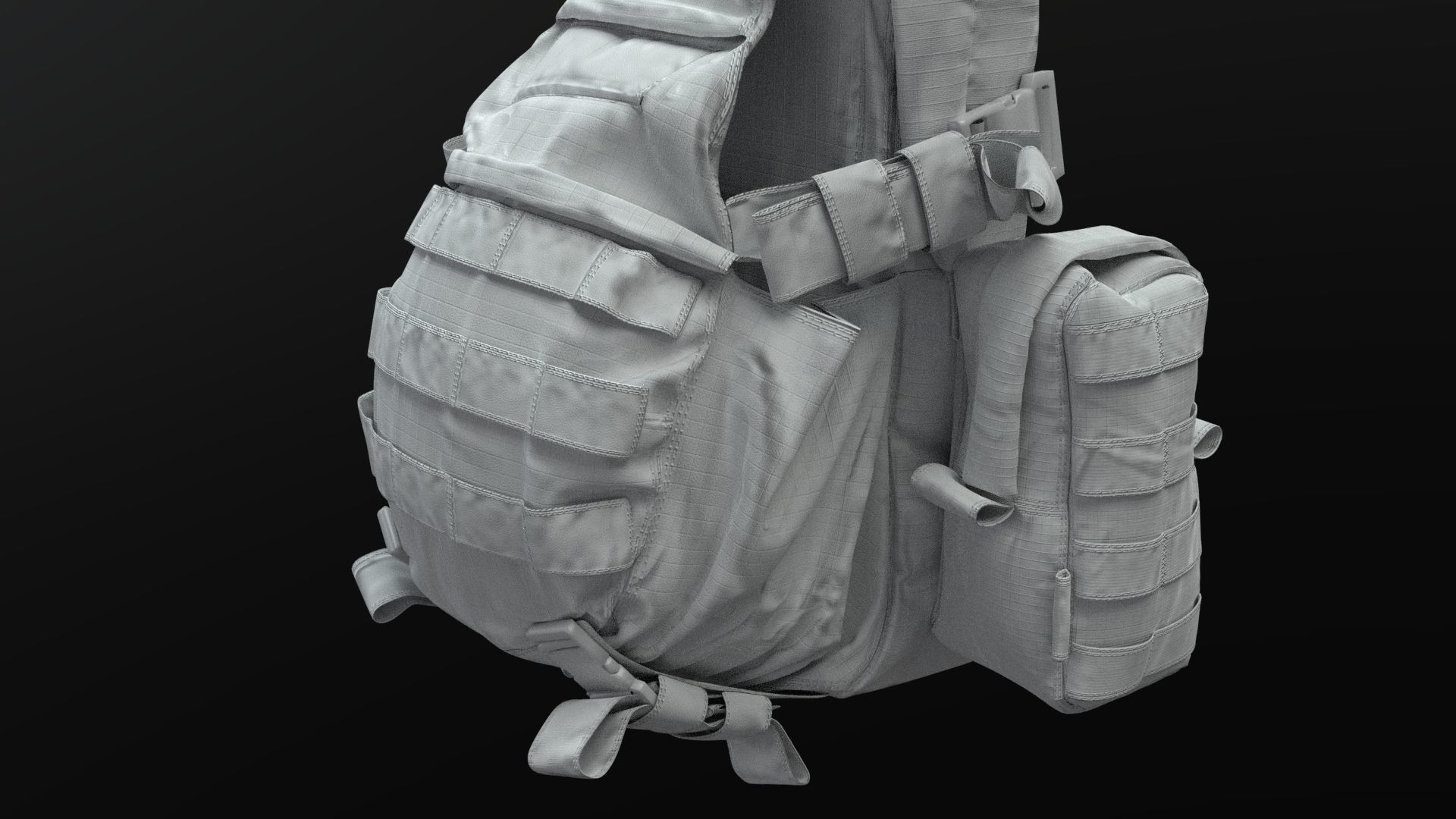 SOLDIER Backpack Tactical Cargo 3D model_73