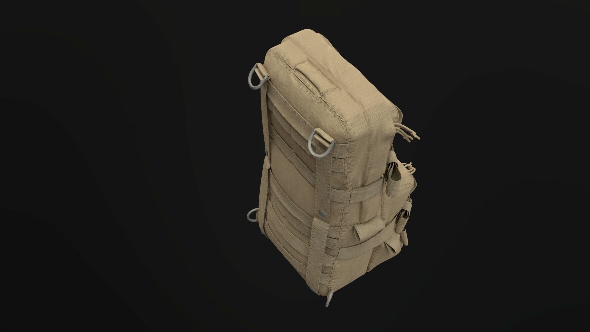 SOLDIER Backpack Tactical Cargo 3D model_26