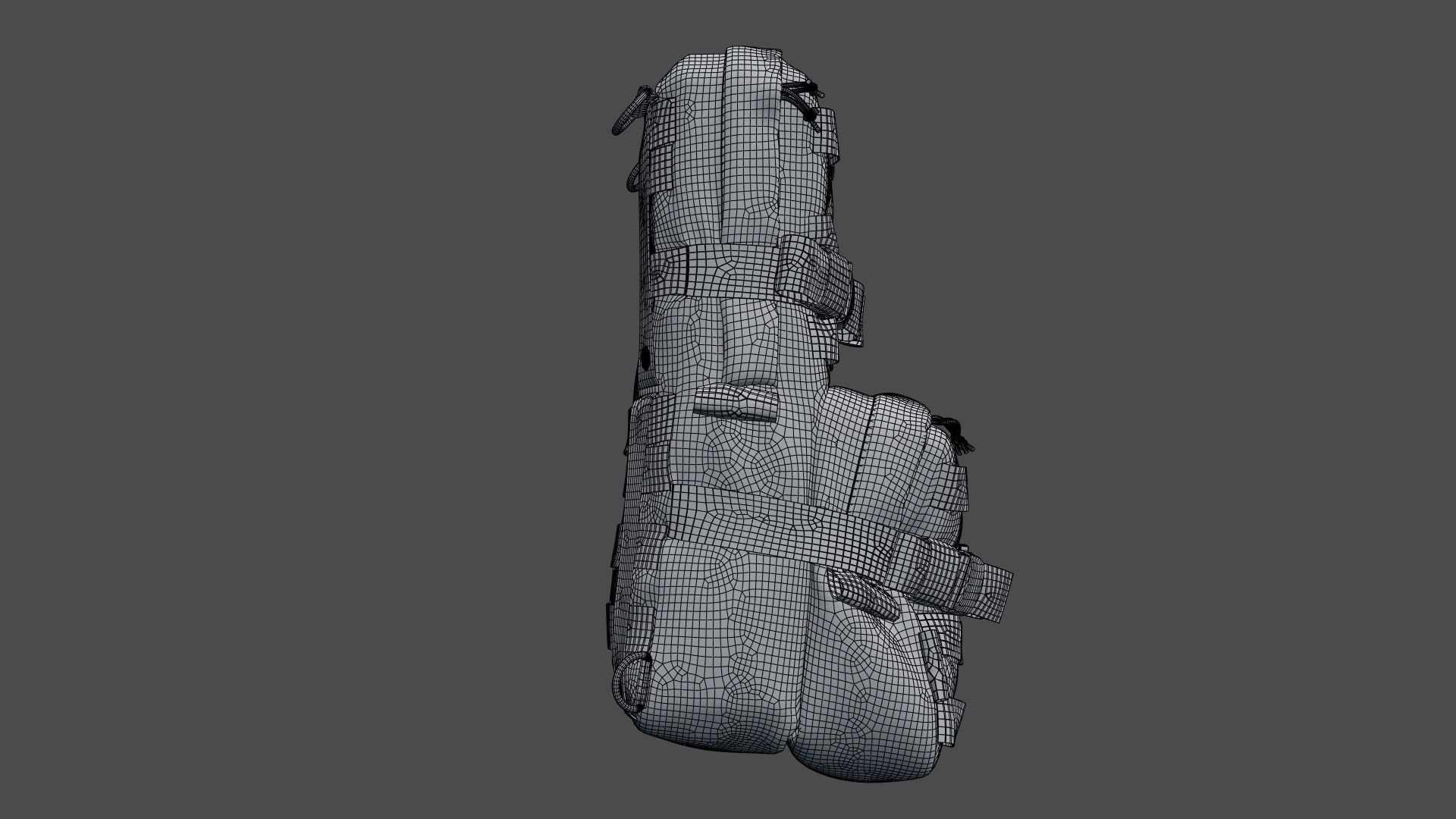 SOLDIER Backpack Tactical Cargo 3D model_103