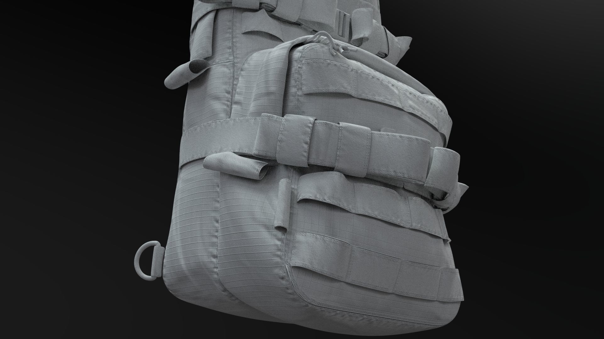 SOLDIER Backpack Tactical Cargo 3D model_65