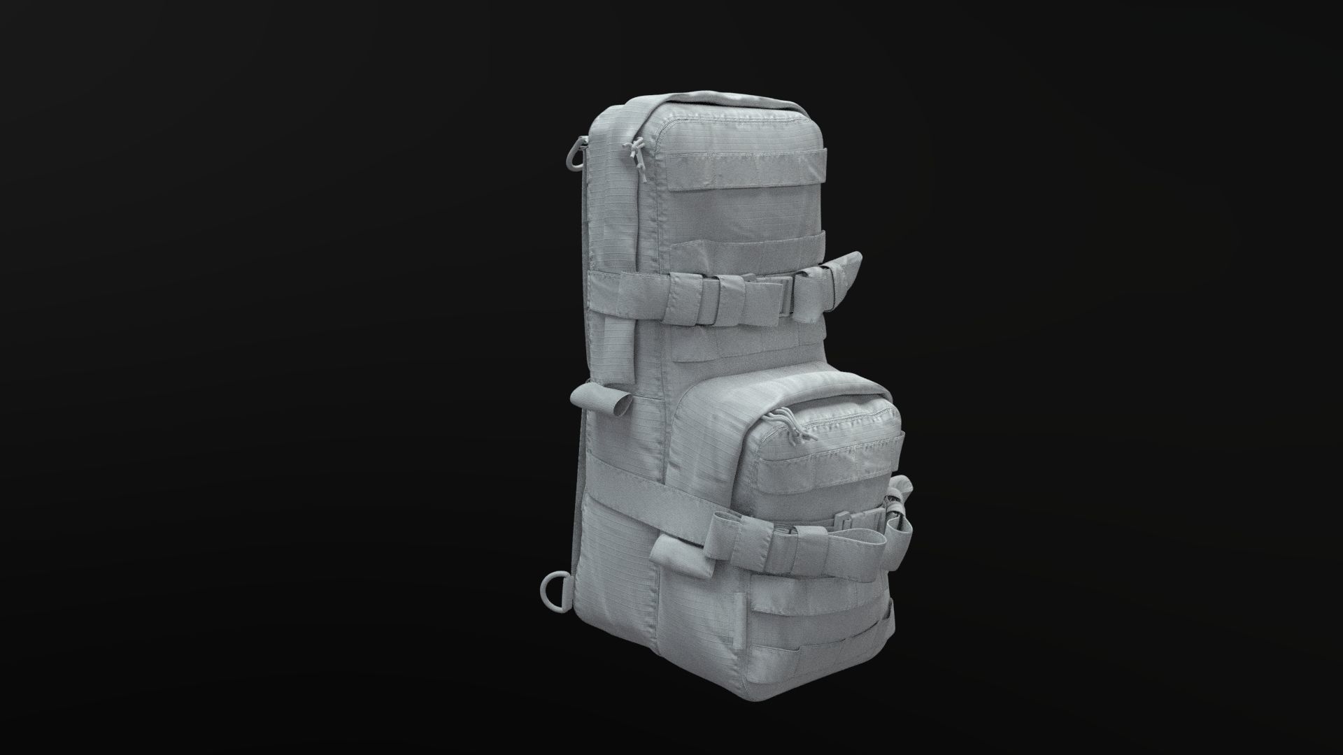 SOLDIER Backpack Tactical Cargo 3D model_59
