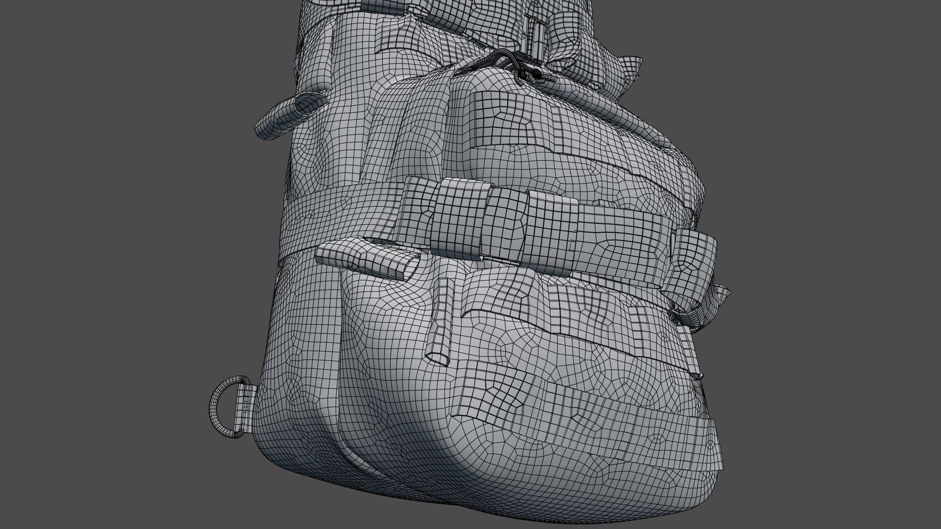 SOLDIER Backpack Tactical Cargo 3D model_101