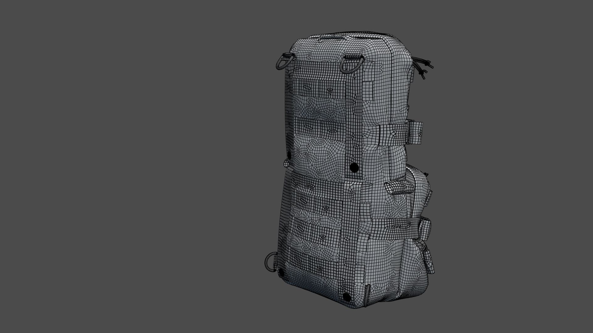 SOLDIER Backpack Tactical Cargo 3D model_96