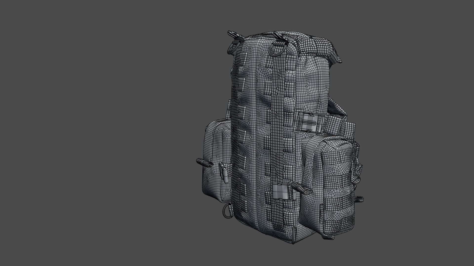 SOLDIER Backpack Tactical Cargo 3D model_105
