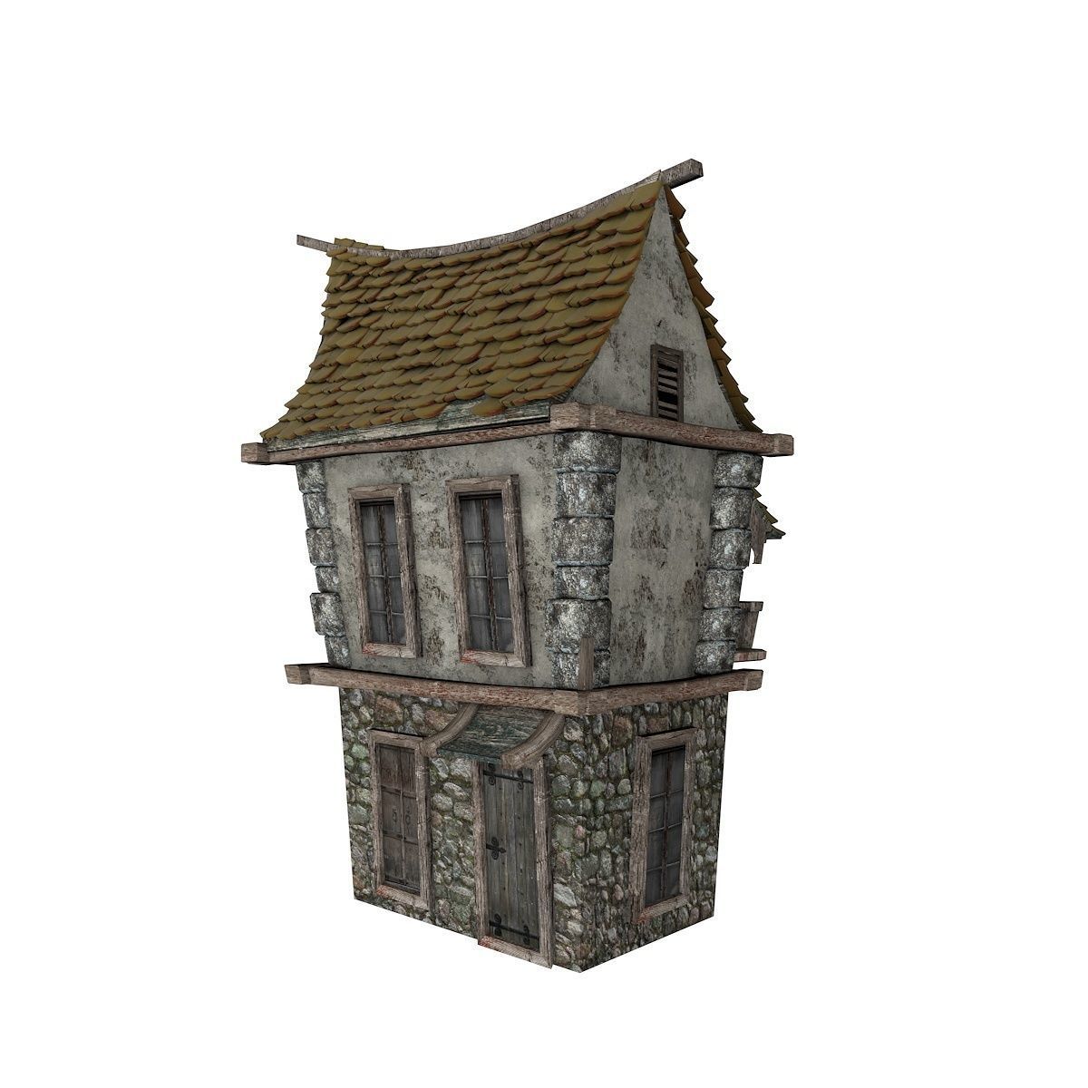 Old House 3D model_5