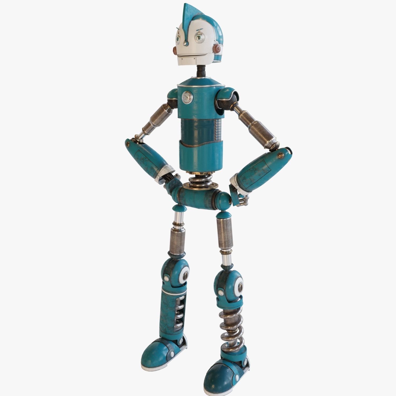 Robot Rodney  3D model_5