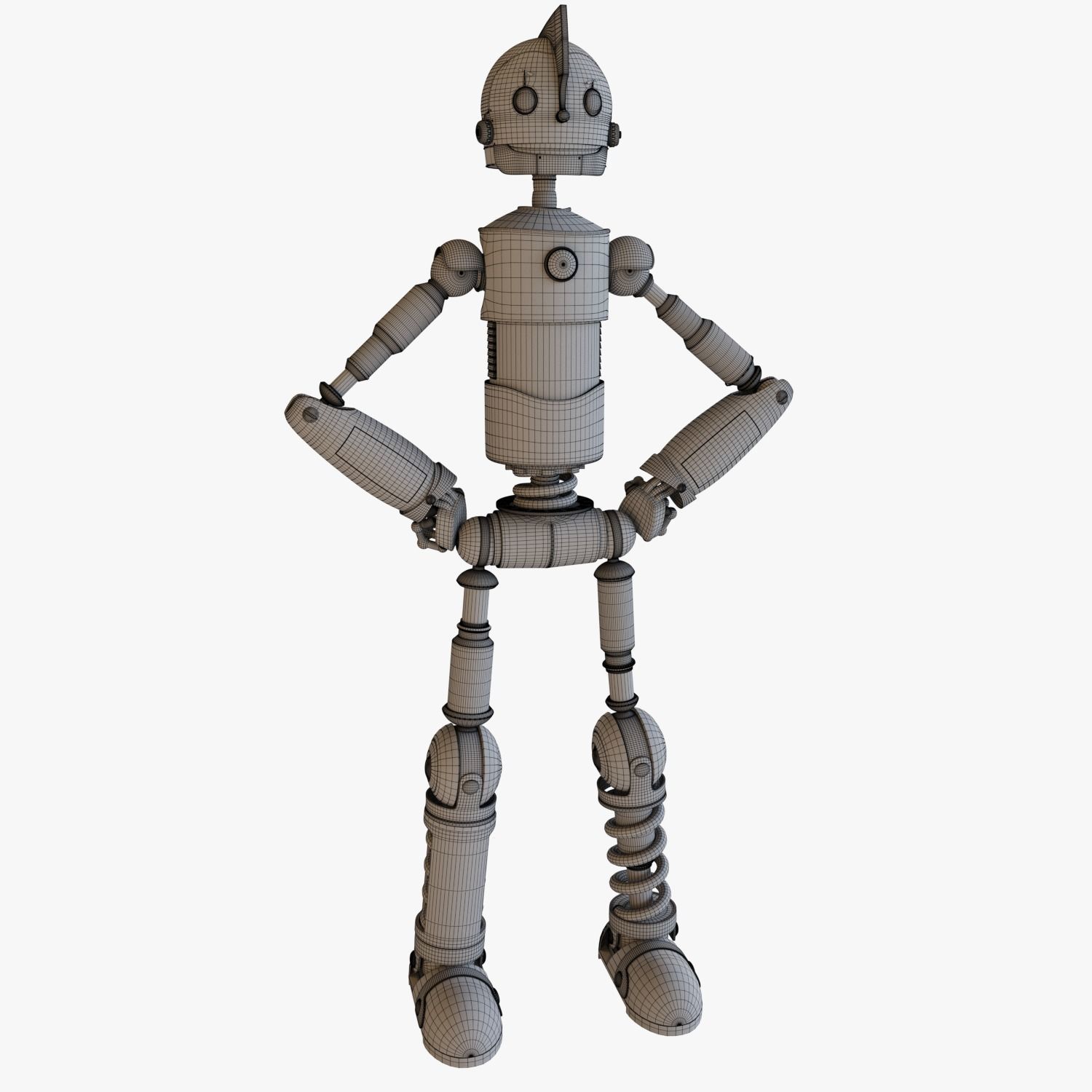 Robot Rodney  3D model_2