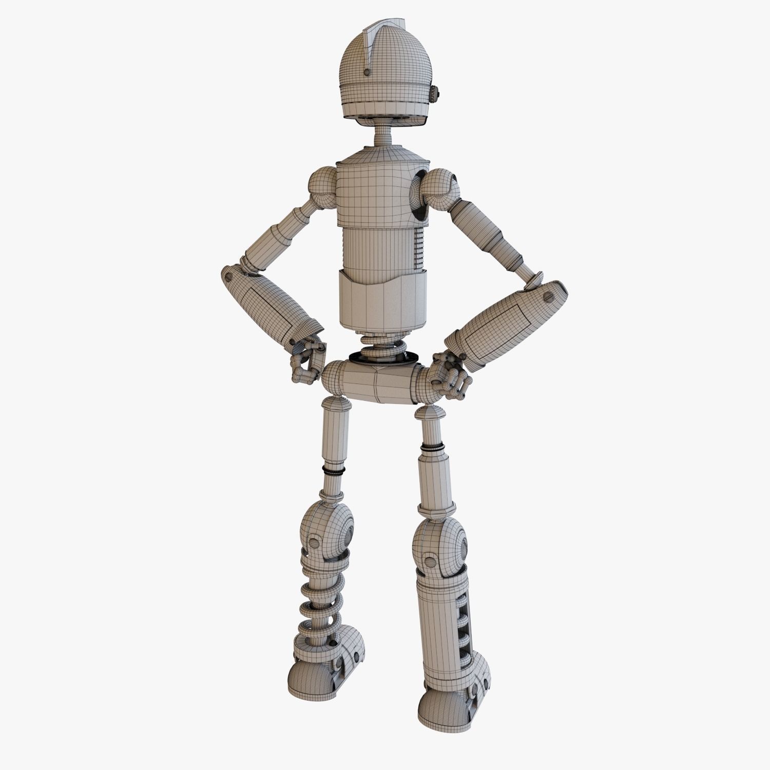 Robot Rodney  3D model_10