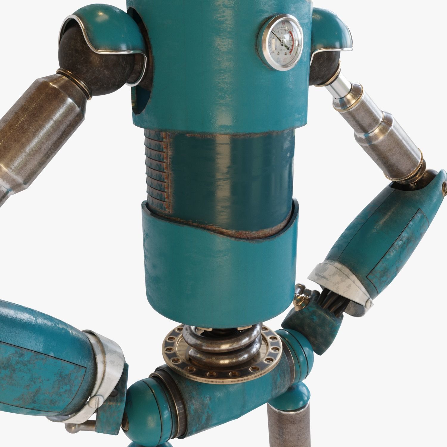 Robot Rodney  3D model_7