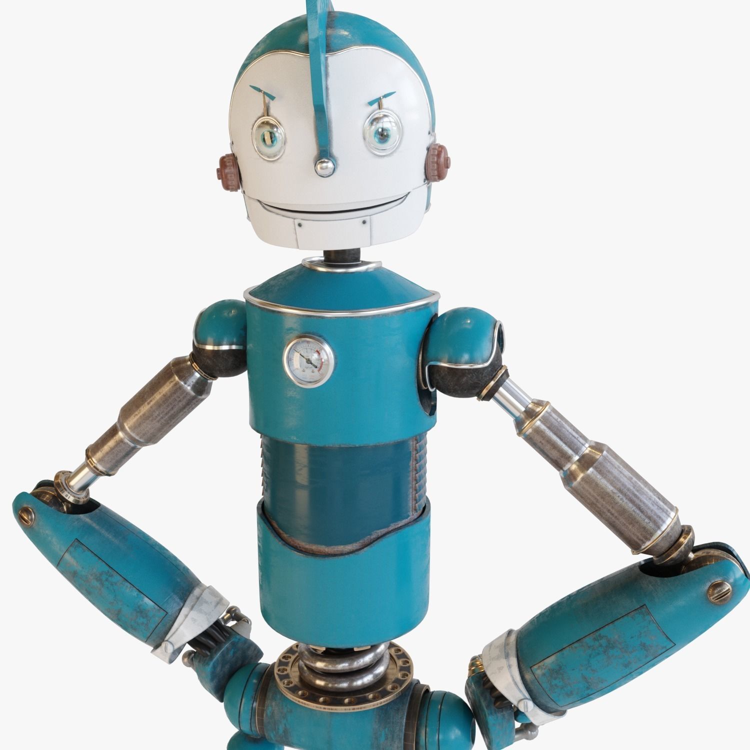 Robot Rodney  3D model_8