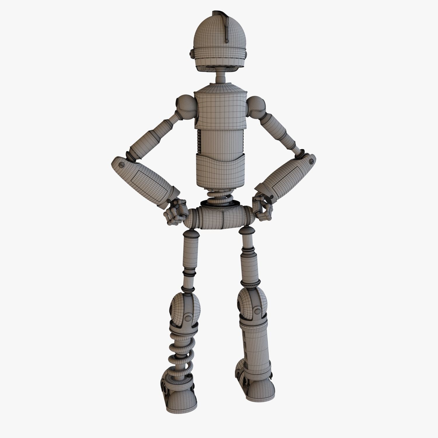 Robot Rodney  3D model_1