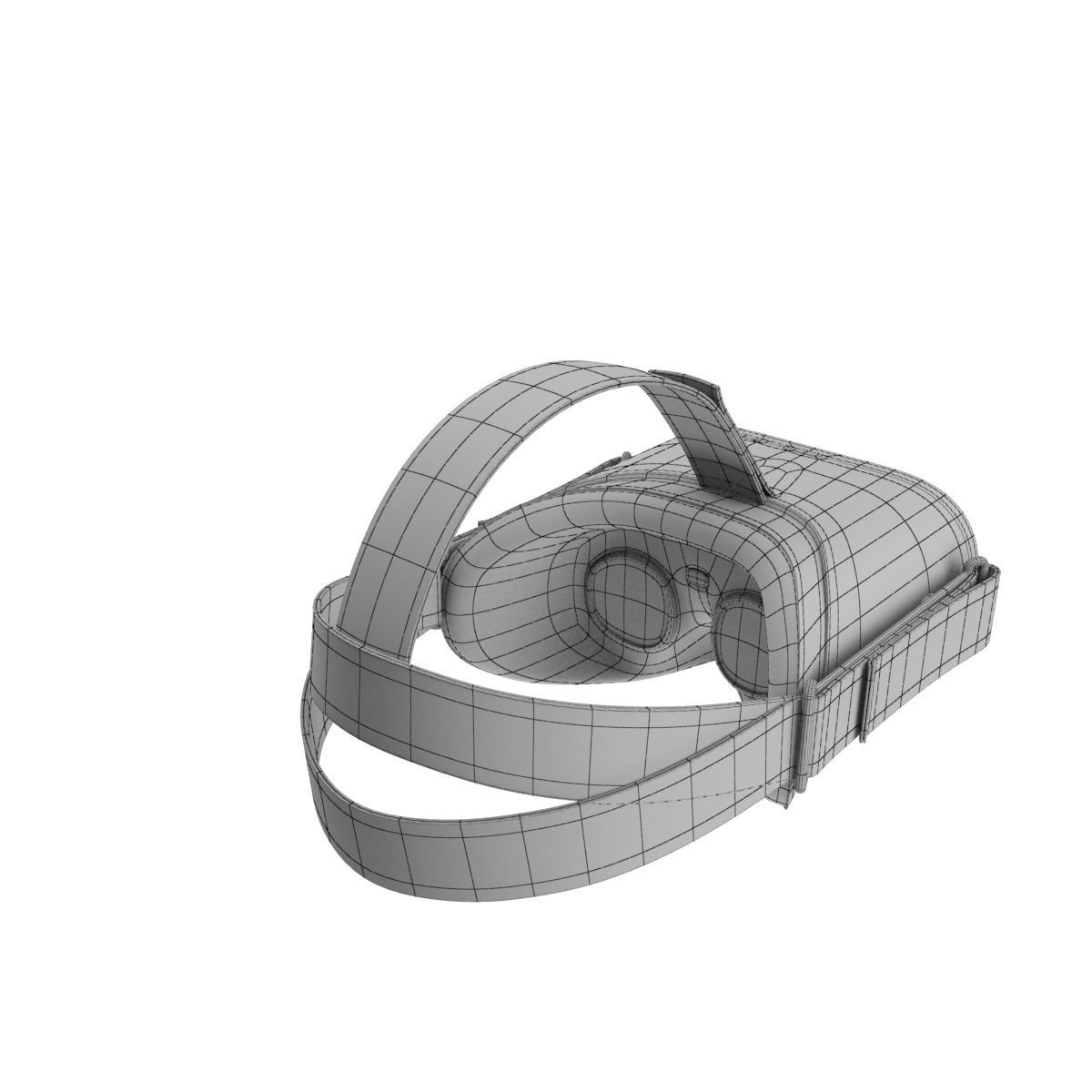 Oculus Go Standalone VR Headset 3D model_11