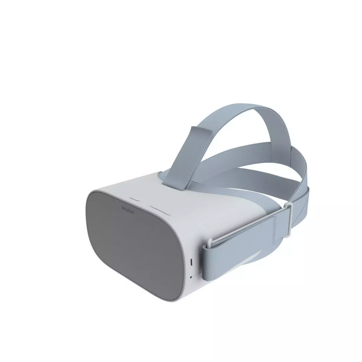 Oculus Go Standalone VR Headset 3D model_0