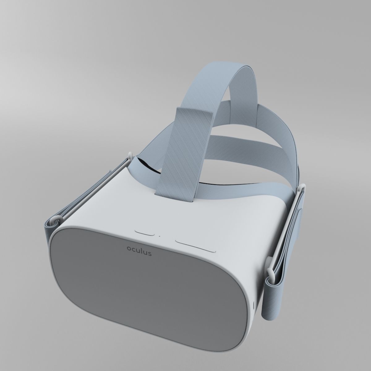 Oculus Go Standalone VR Headset 3D model_1