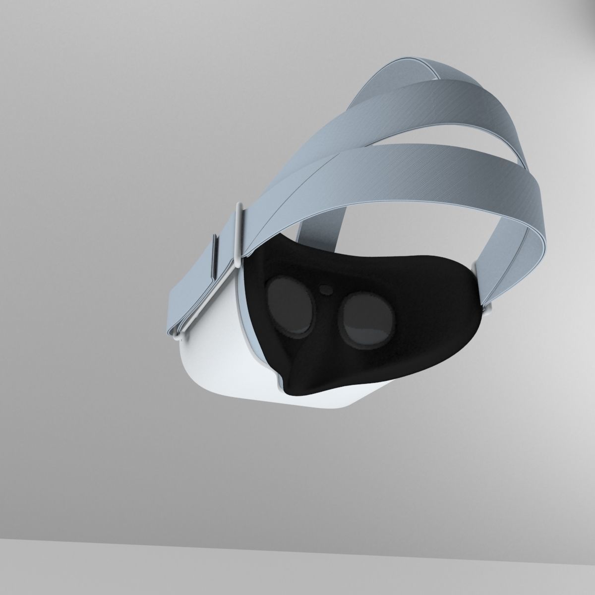 Oculus Go Standalone VR Headset 3D model_8