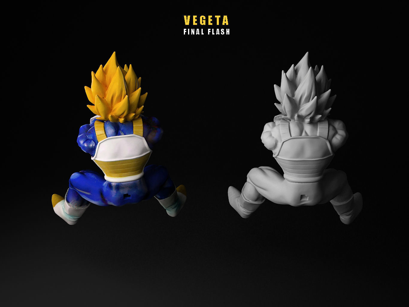 VEGETA FINAL FLASH 3D model_8