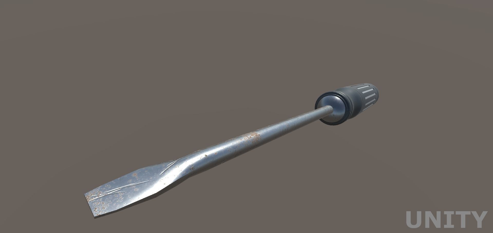 Screwdriver Low-poly 3D model_6