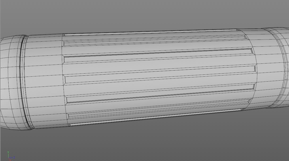 Screwdriver Low-poly 3D model_13