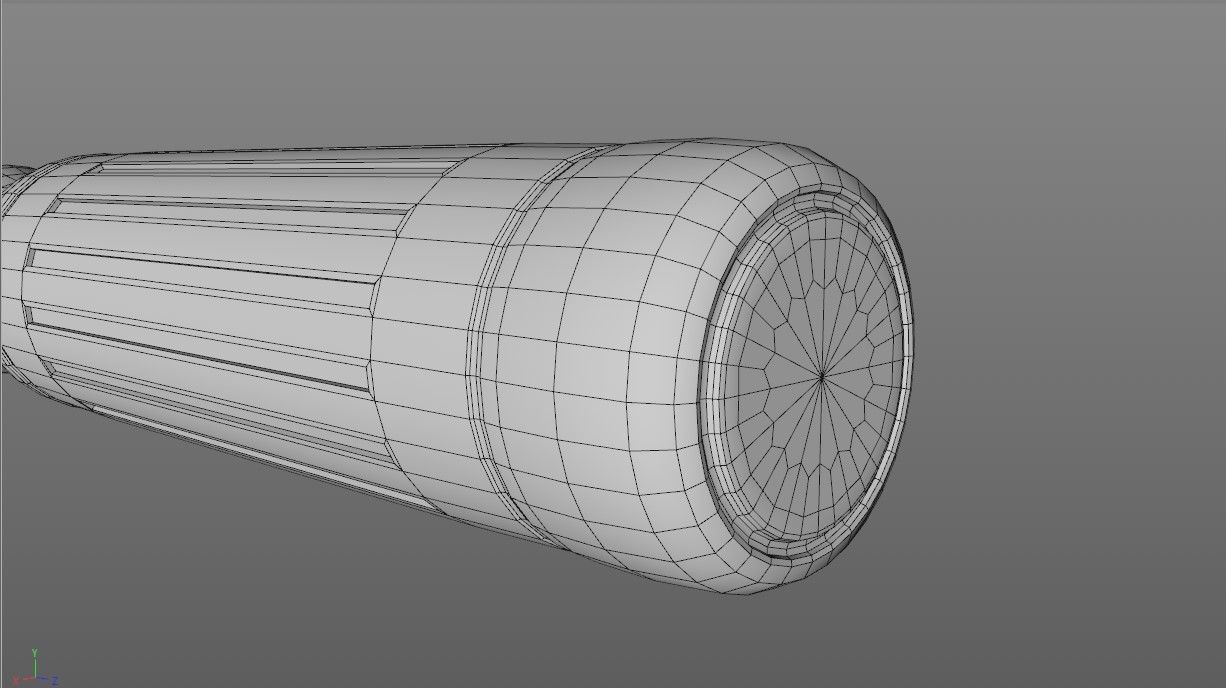 Screwdriver Low-poly 3D model_14