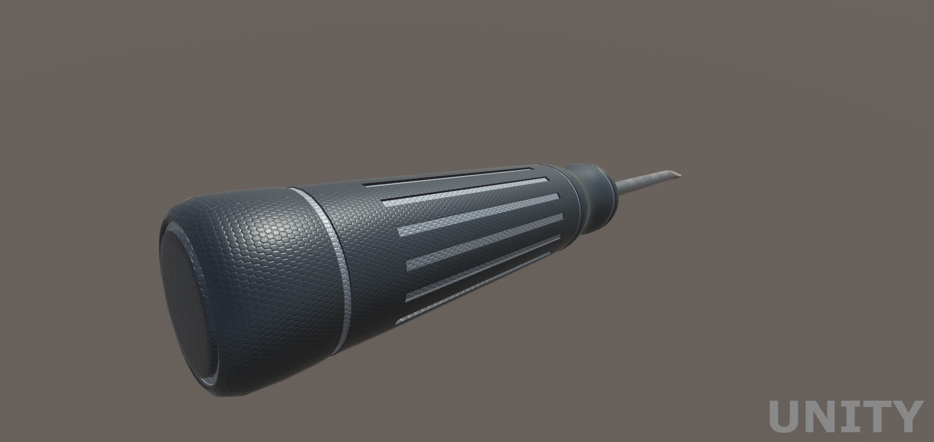 Screwdriver Low-poly 3D model_7