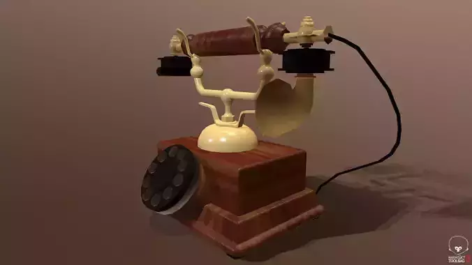 Phone old fashioned telephone