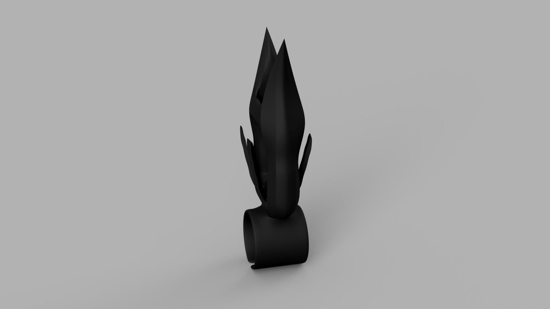 Maleficent Movie Ring replica 3D print model_4