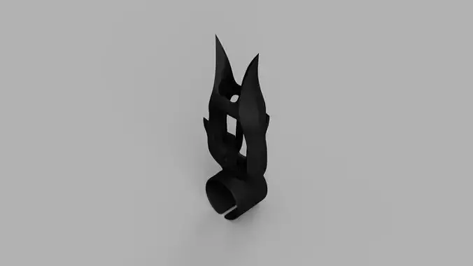 Maleficent Movie Ring replica 3D print model
